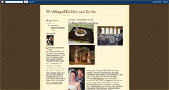 Desktop Screenshot of kevinanddebbie.blogspot.com