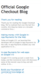 Mobile Screenshot of googlecheckout.blogspot.com
