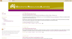 Desktop Screenshot of eraustralia.blogspot.com