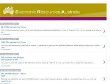 Tablet Screenshot of eraustralia.blogspot.com
