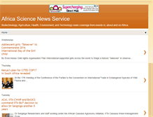 Tablet Screenshot of africanscience.blogspot.com