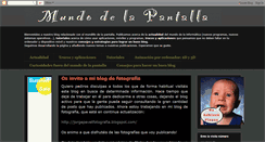 Desktop Screenshot of mundodelapantalla.blogspot.com