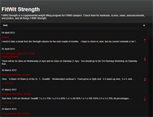 Tablet Screenshot of fitwitstrength.blogspot.com