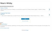 Tablet Screenshot of peterswhitby.blogspot.com