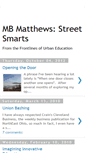 Mobile Screenshot of mbmatthews.blogspot.com