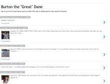 Tablet Screenshot of burtonthegreatdane.blogspot.com