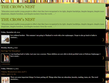 Tablet Screenshot of crowsnesting.blogspot.com