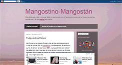 Desktop Screenshot of mangostinomangostan.blogspot.com