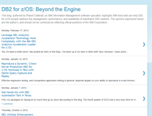 Tablet Screenshot of db2beyondtheengine.blogspot.com