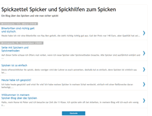 Tablet Screenshot of einfach-spicken.blogspot.com