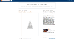 Desktop Screenshot of manowarbrewery.blogspot.com