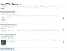 Tablet Screenshot of manowarbrewery.blogspot.com