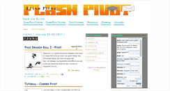 Desktop Screenshot of flashpivot.blogspot.com