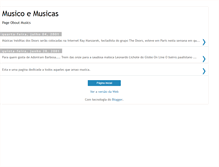 Tablet Screenshot of musicas.blogspot.com