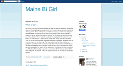 Desktop Screenshot of mainebigirl.blogspot.com