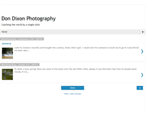 Tablet Screenshot of dondixonphotography.blogspot.com