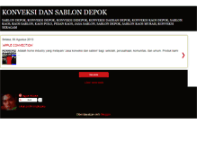 Tablet Screenshot of konveksidepok-sablondepok.blogspot.com