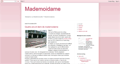 Desktop Screenshot of mademoidame.blogspot.com
