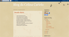 Desktop Screenshot of celinacarielo.blogspot.com