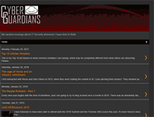 Tablet Screenshot of cyberguardians.blogspot.com
