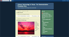 Desktop Screenshot of libtechtx.blogspot.com