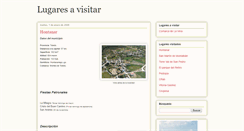 Desktop Screenshot of lugaresavisitar.blogspot.com