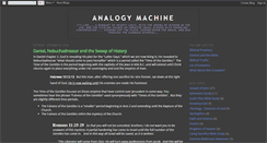 Desktop Screenshot of analogymachine.blogspot.com