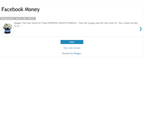 Tablet Screenshot of facebook-money-earner.blogspot.com