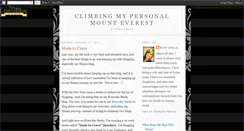 Desktop Screenshot of climbtofitness.blogspot.com