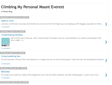 Tablet Screenshot of climbtofitness.blogspot.com