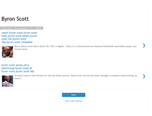 Tablet Screenshot of byron-scott.blogspot.com