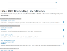 Tablet Screenshot of halo3odstreviews.blogspot.com