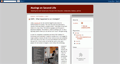 Desktop Screenshot of musingsonsl.blogspot.com