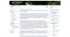 Desktop Screenshot of lymechronicles.blogspot.com