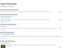 Tablet Screenshot of lymechronicles.blogspot.com