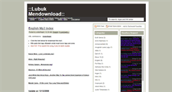 Desktop Screenshot of musicvideoku.blogspot.com