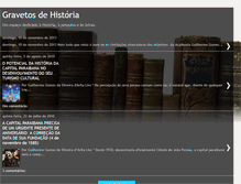 Tablet Screenshot of gravetosdehistoria.blogspot.com