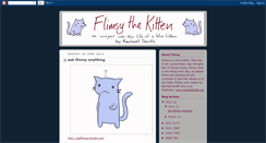 Desktop Screenshot of flimsythekitten.blogspot.com