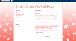 Desktop Screenshot of ensaiosensual.blogspot.com