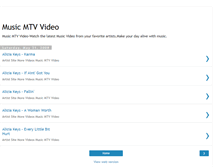 Tablet Screenshot of music-mtv-video.blogspot.com
