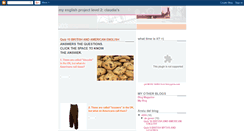 Desktop Screenshot of myenglishprojectlevel2.blogspot.com