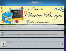 Tablet Screenshot of clariceborges.blogspot.com