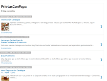 Tablet Screenshot of prietaconpapa.blogspot.com