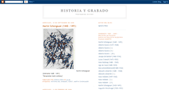 Desktop Screenshot of historiaygrabado.blogspot.com