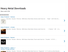 Tablet Screenshot of heavymetal-downloads.blogspot.com