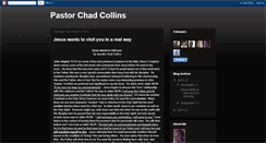 Desktop Screenshot of pastorchadcollins.blogspot.com