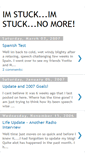 Mobile Screenshot of imstuckimstucknomore.blogspot.com