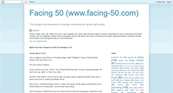 Desktop Screenshot of facing-50.blogspot.com