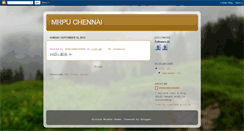 Desktop Screenshot of mrpuchennai.blogspot.com