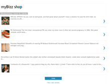 Tablet Screenshot of mybizzsh0p.blogspot.com